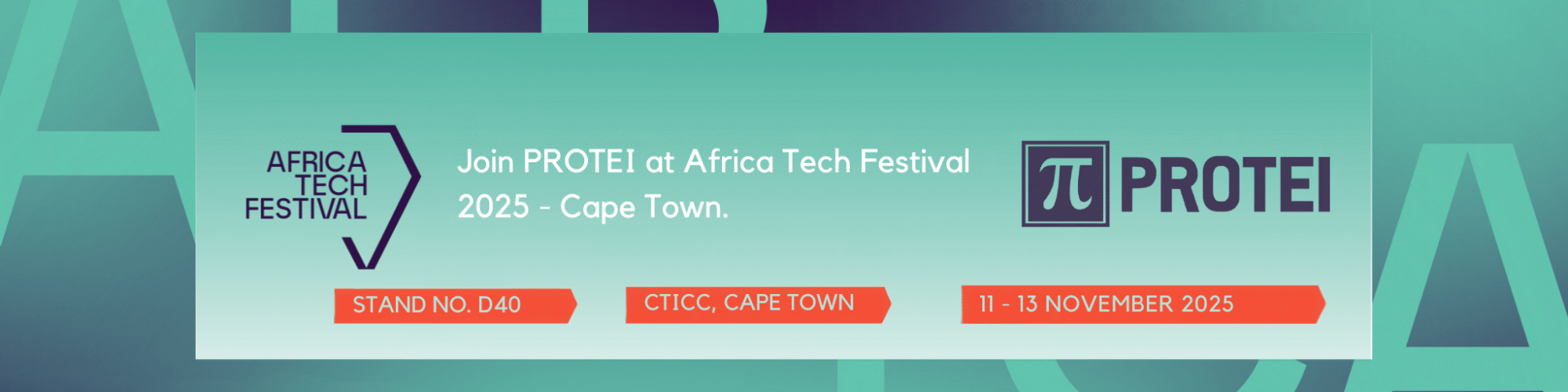 Protei at Africa Tech Festival Email Signature banner